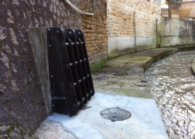 Clapet rectangulaire en PEHD